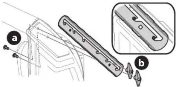 TROY-BILT Arctic Storm 34 - BARRES DE COUPE RÉGLABLES (SI PRÉSENT) - 1