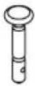 TROY-BILT Arctic Storm 34 - 2-STAGE SNOW BLOWER REPLACEMENT SHEAR PINS - 1