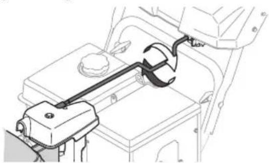 TROY-BILT Arctic Storm 34 - COMMANDE DE GOULOTTE À 2 DIRECTIONS (SI PRÉSENT) - 5
