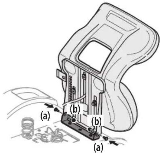 TROY-BILT Super Bronco 46 XP - INSTALACIÓN DEL ASIENTO DEL OPERADOR (SI FUESE NECESARIO) - 2