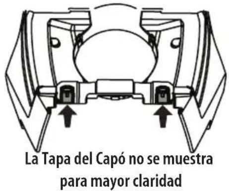 TROY-BILT Super Bronco 46 XP - INSTALACIÓN DE LA TAPA DEL CAPÓ A PRESIÓN (SI FUESE NECESARIO) - 2