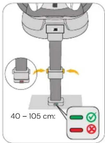 40 - 105 cm: