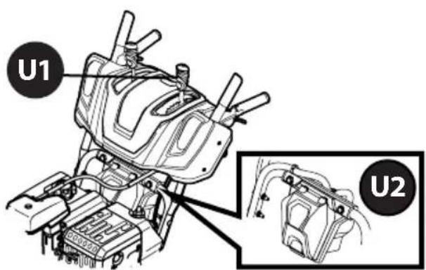 TROY-BILT Storm 2600 - CARGA DE COMBUSTIBLE Y ACEITE - 4