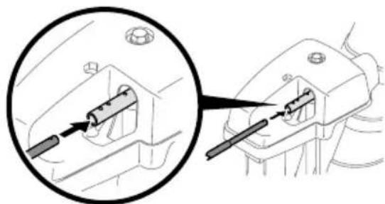 TROY-BILT Storm 2600 - OVERHEAD CHUTE ROTATION CONTROL W/ 2-WAY PITCH OR 4-WAY PITCH &amp; ROTATION CONTROL - 4