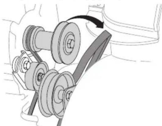 TROY-BILT Storm 2665 XP - AUGER BELT REPLACEMENT - 3