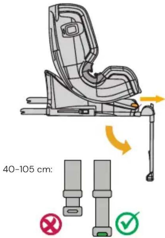 Osann Eno 360 SL - Podpórká dla przyȩdzią wzrostowej go 40-105 cm - 1