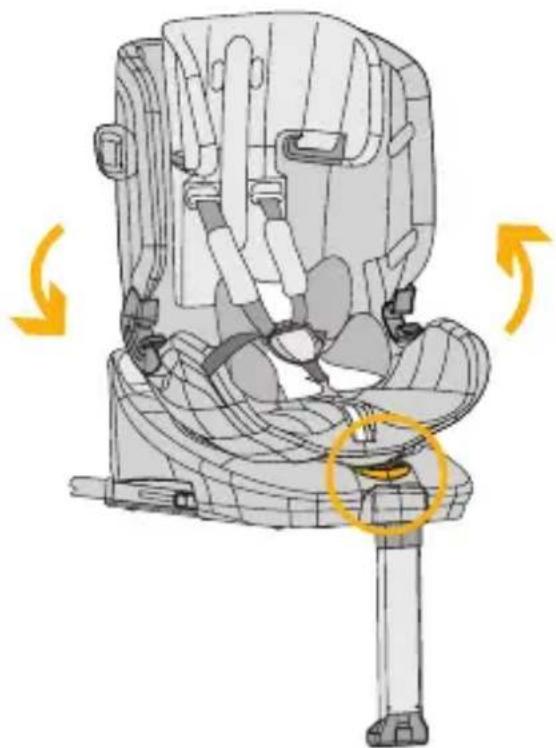 Osann Eno 360 SL - Turning the child car seat - 1
