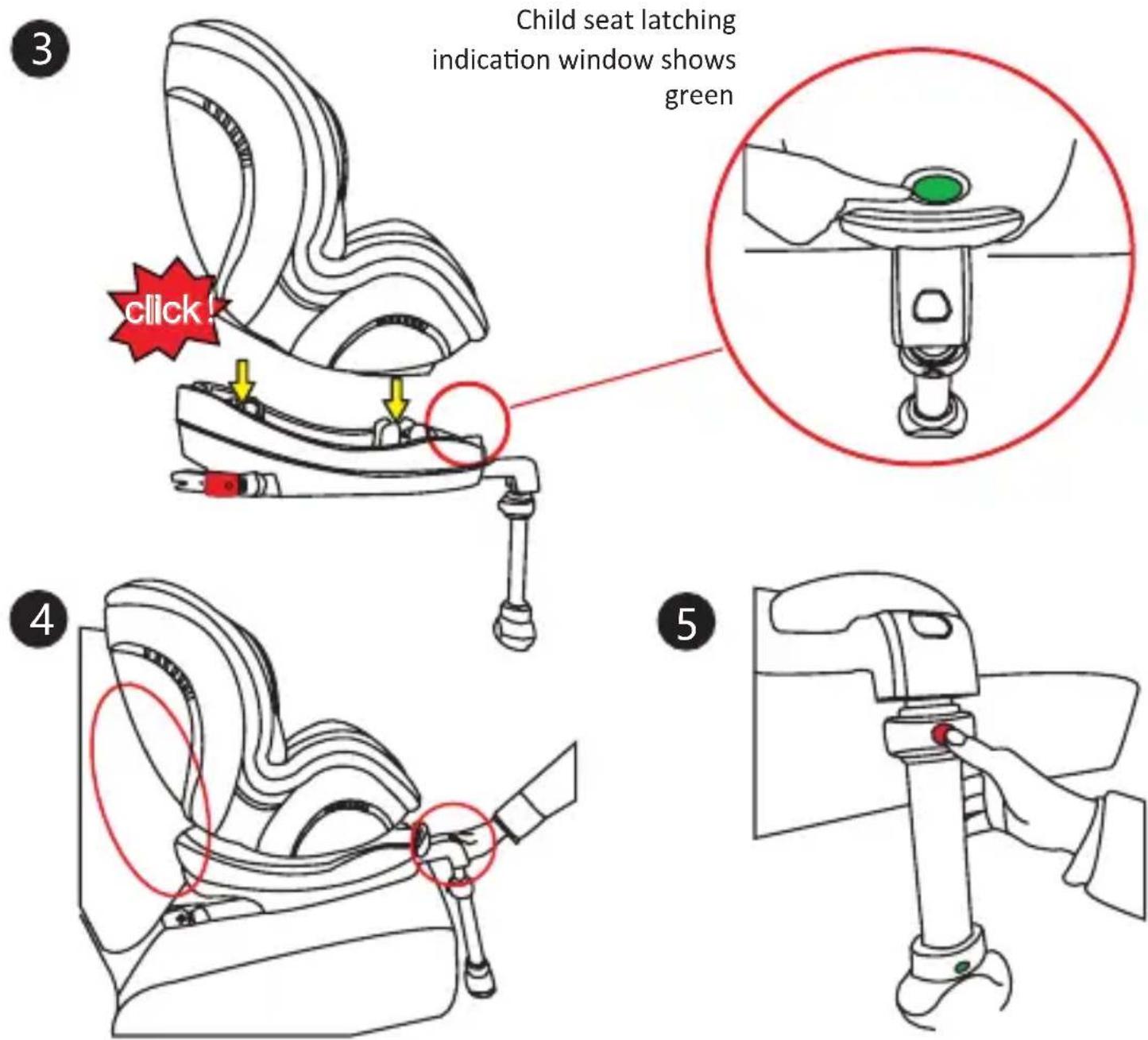 Osann Jet - Installation forward-facing for 9-18 KG - 1