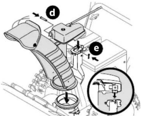 TROY-BILT Storm 2420 - OVERHEAD CHUTE ROTATION CONTROL W/4-WAY ELECTRIC PITCH &amp; ROTATION CONTROL - 5