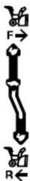 TROY-BILT Storm 2420 - SHIFT LEVER (HYDRO TRANSMISSION) (IF EQUIPPED) - 1