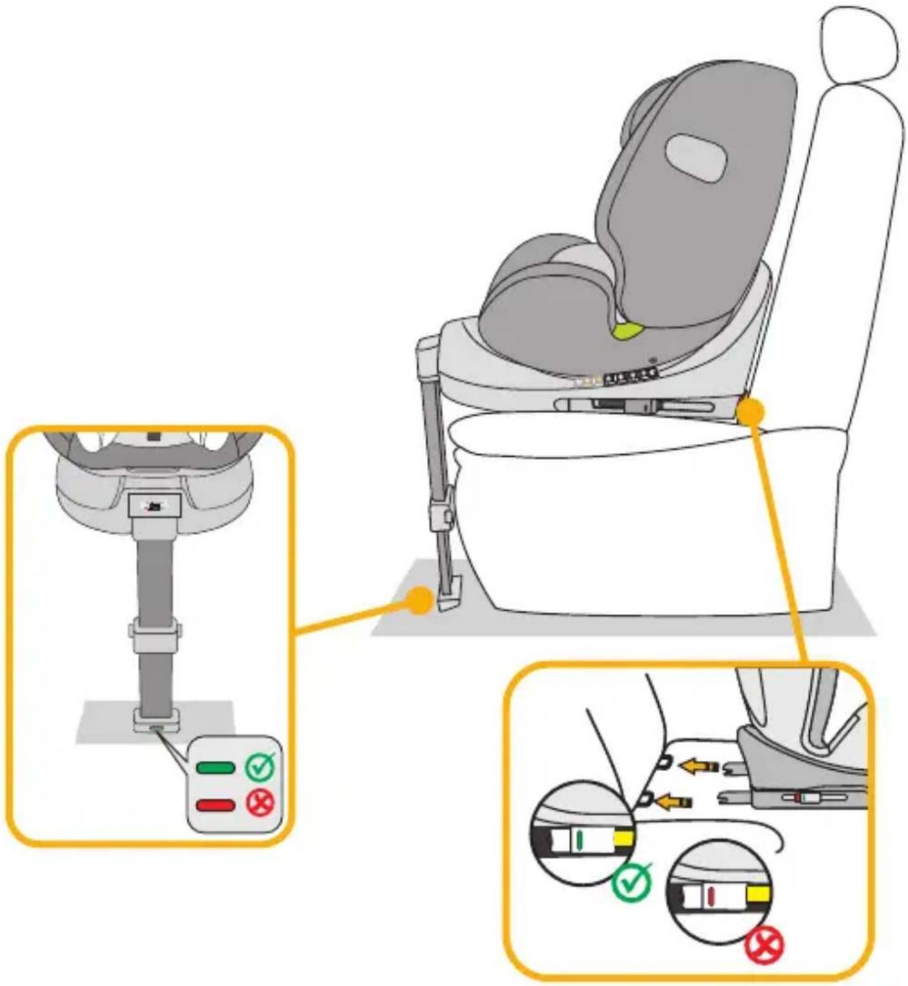 Osann One 360 SL - INSTALACIÓN DEL ASIENTO INFANTIL - 1