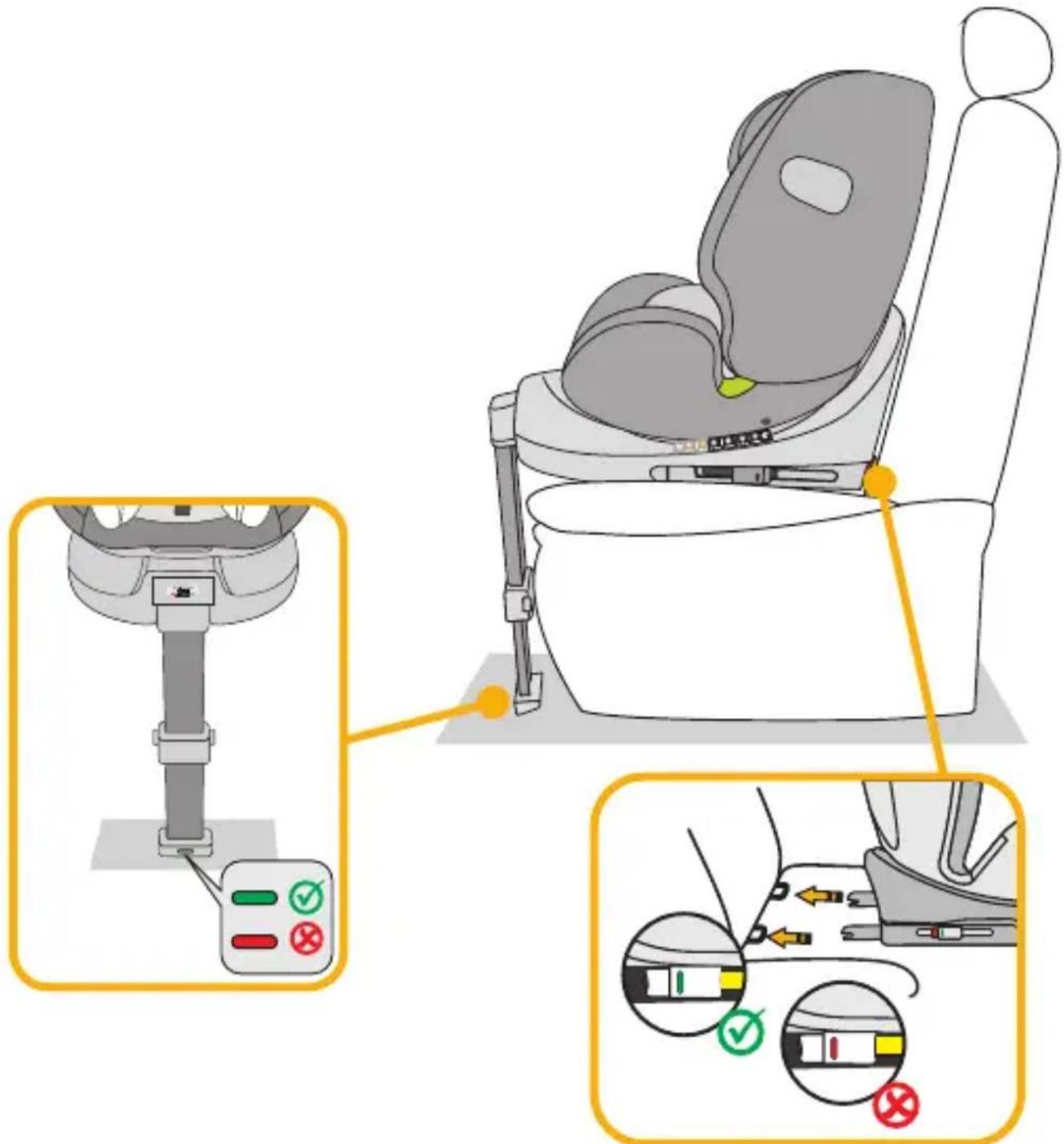 Osann One 360 SL - MONTÁŽ DĚTSKÉ AUTOSEDAČKY - 1