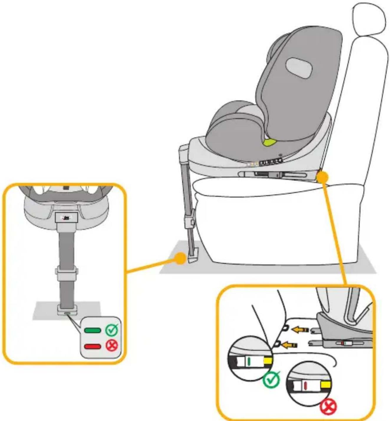 Osann One 360 SL - MONTÁŽ DETSKEJ AUTOSEDAČKY - 1