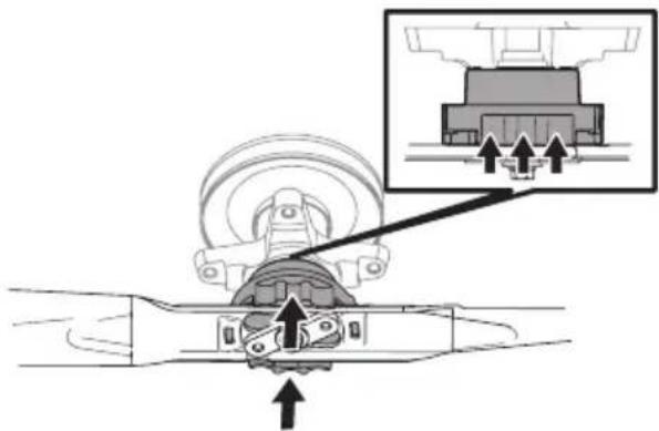 TROY-BILT Super Bronco 46 XP FAB - FASTATTACH™ BLADE SYSTEM (IF EQUIPPED) - 1