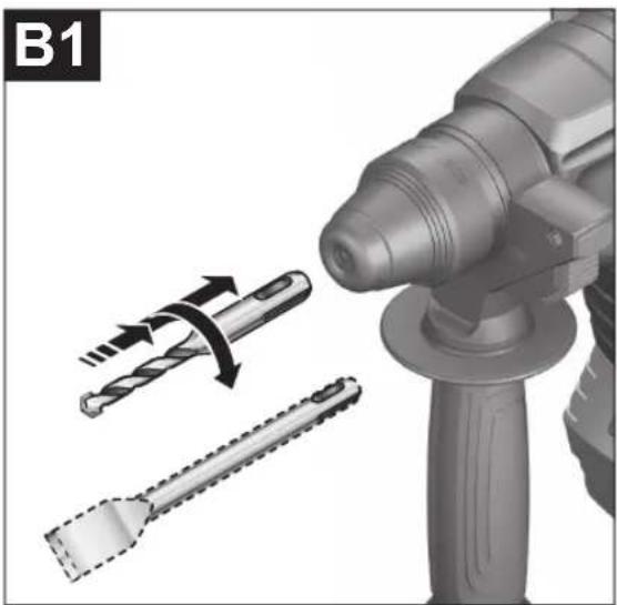 BOSCH GBH 18V24 C Professional - GBH 187-LI Professional - 4