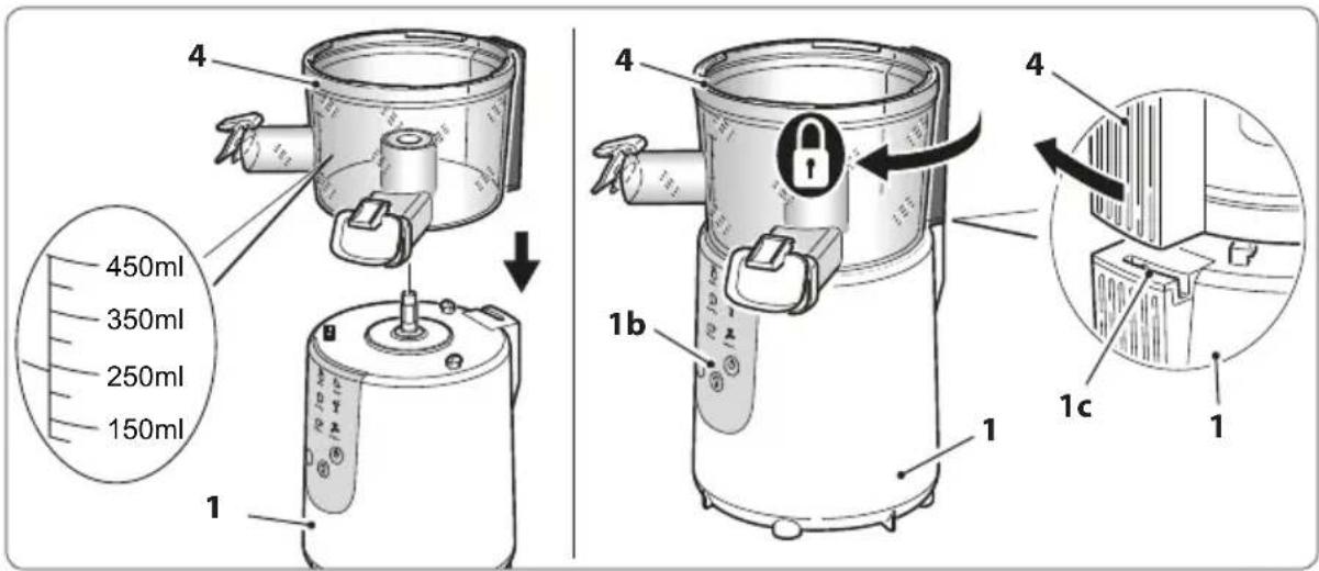 RGV Juice Art Digital - Avant de monter l'appareil, assurez-vous que le cordon d'alimentation est débranché. - 2