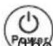RGV Juice Art Digital - "POWER" button - device starts/stops - 1