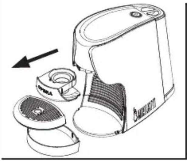 BIALETTI Opera CF45 - NON IMMERGERE MAI IL CORPO APPARECCHIO (7) IN ACQUA O ALTRI LIQUIDI E NON LAVARE IN LAVASTOVIGLIE. - 1