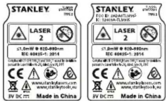 STANLEY TLM99si - WARNUNG: - 1