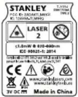 STANLEY TLM99si - ADVARSEL: - 2