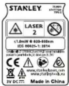 STANLEY TLM99si - WARNING: - 1