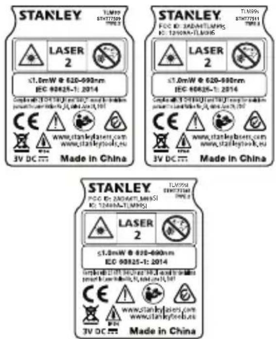 STANLEY TLM99si - AVVERTENZA: - 1