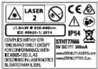 STANLEY STHT77666 - WARNING: - 1