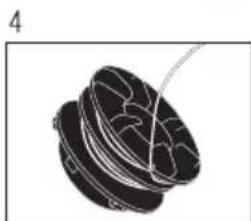 GARLAND Best 721GV18 - 6.2.4.1.CAMBIO DEL HILO DE NYLON - 4