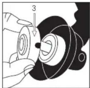 GARLAND Best 721GV18 - MOUNTING THE CUTTING DISC - 1