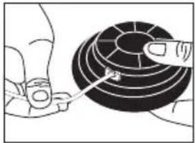 GARLAND Best 721GV18 - 6.2.4.1.CAMBIO DEL HILO DE NYLON - 6