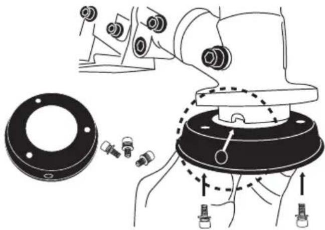 GARLAND Best 721GV18 - MOUNTING THE MACHINE - 7