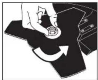 GARLAND Best 721GV18 - MOUNTING THE CUTTING DISC - 4