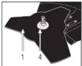 GARLAND Best 921GV18 - MOUNTING THE CUTTING DISC - 2