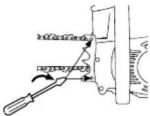 GARLAND Montana 516V20 - BAR AND CHAIN INSTALLATION - 1