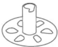 ESGE M 100 Design - Recepten | Vlees- en groentemes | Mixerschijf | Slagschijf - 2