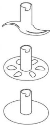 ESGE M 100 Design - Recettes | Couteau étoile | Disque fouet | Mélangeur - 1