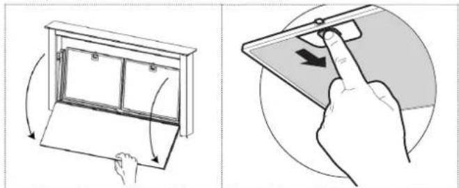 FRANKE FS DW 866 XS - Changing the odour filter - 1