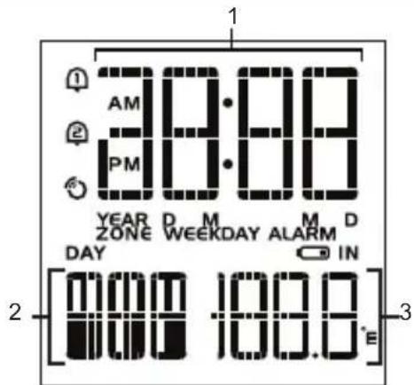 OREGON SCIENTIFIC PROJI - LCD-SKÄRM - 1