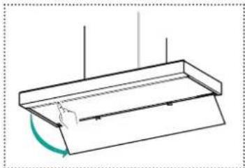 FRANKE FS TS 906 I XS - Cleaning the grease filter - 1