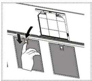 FRANKE FS TS 906 I XS - Changing the odour filter - 2