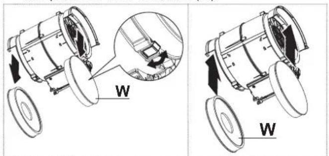 FRANKE FS VT 606 W XS - Remplacement du filtre à odeurs - 2