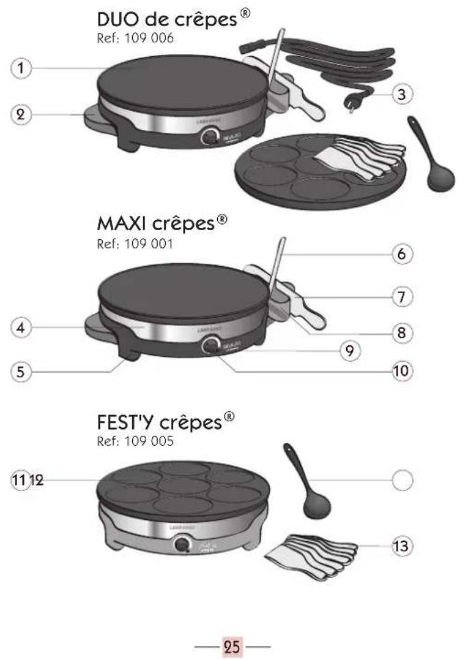TTM Tradi' Duo LA109016 - Crêpes à la bonne femme - 1