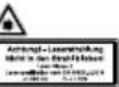 SCHEPPACH HM140L - Explanation of the symbols on the product - 6