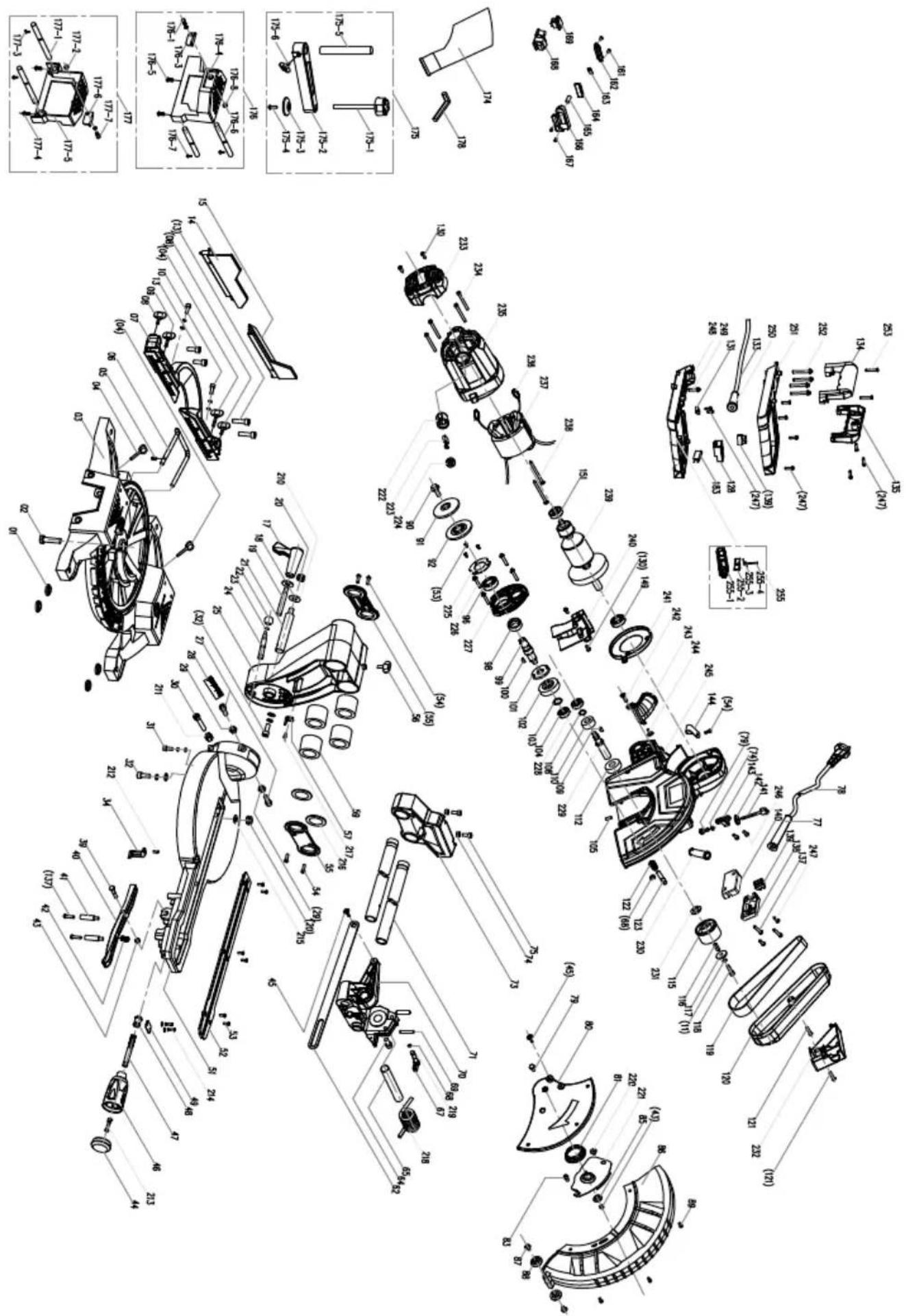 SCHEPPACH HM140L - Dépannage - 1