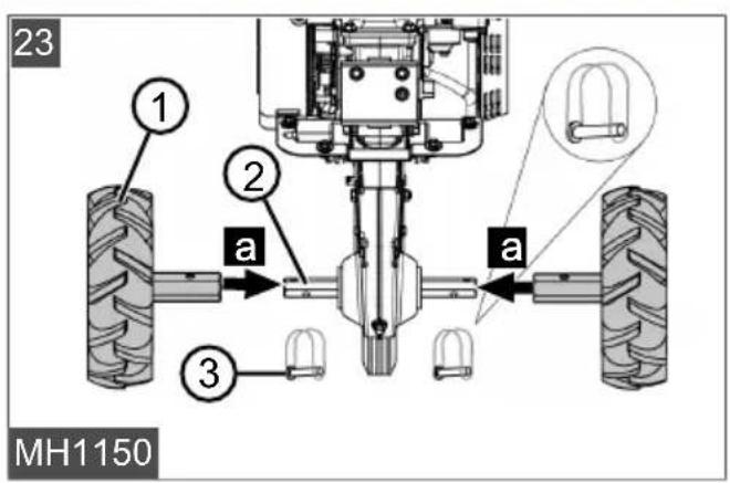 23 ① ② a ③ a MH1150