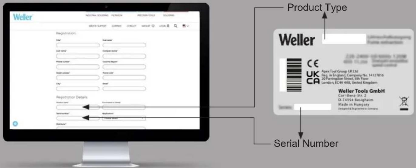 Weller WTSF 80 - Aviso! choque électrique - 1