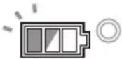 MAKITA DGA511 - Indicação da capacidade restante da bateria - 4