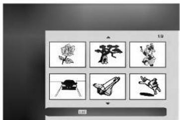 LG DR4922SVL - Utilisez ▲ / ▼ pour sélectionner 'Chapitre' parmi les options Liste Titre-Original et appuyez sur ENTER. - 1