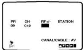 PR 09 CH C10 RF4/- STATION CANAL/CABLE : AV