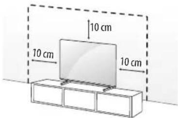 LG OLED77G1PVA - Mounting on the Table - 1